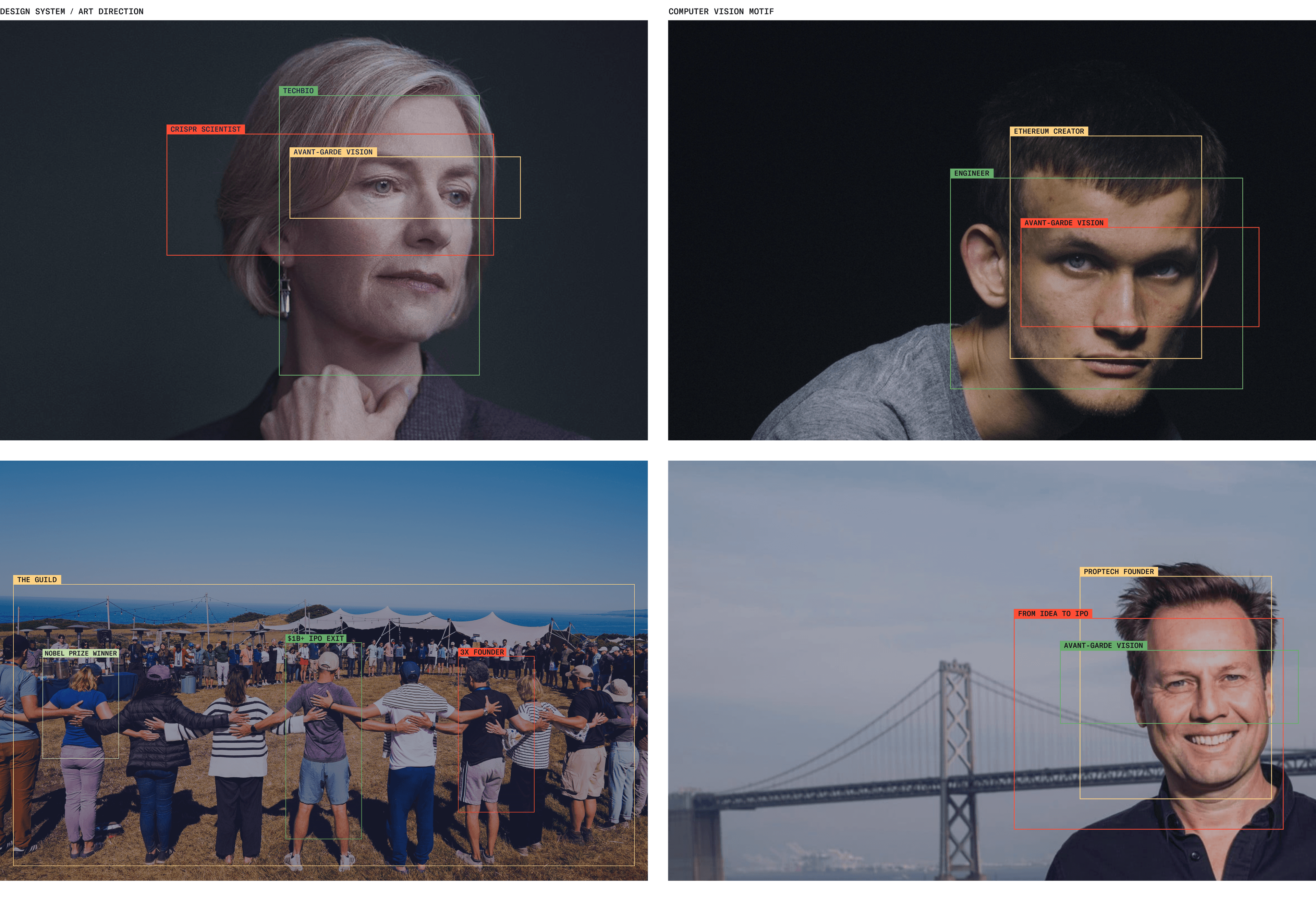 Design System / Art Direction | Computer Vision Motif
