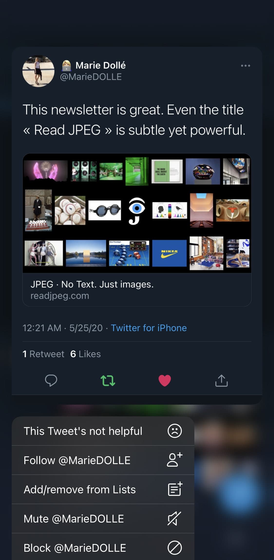 JPEG Enthusiast Testimonial