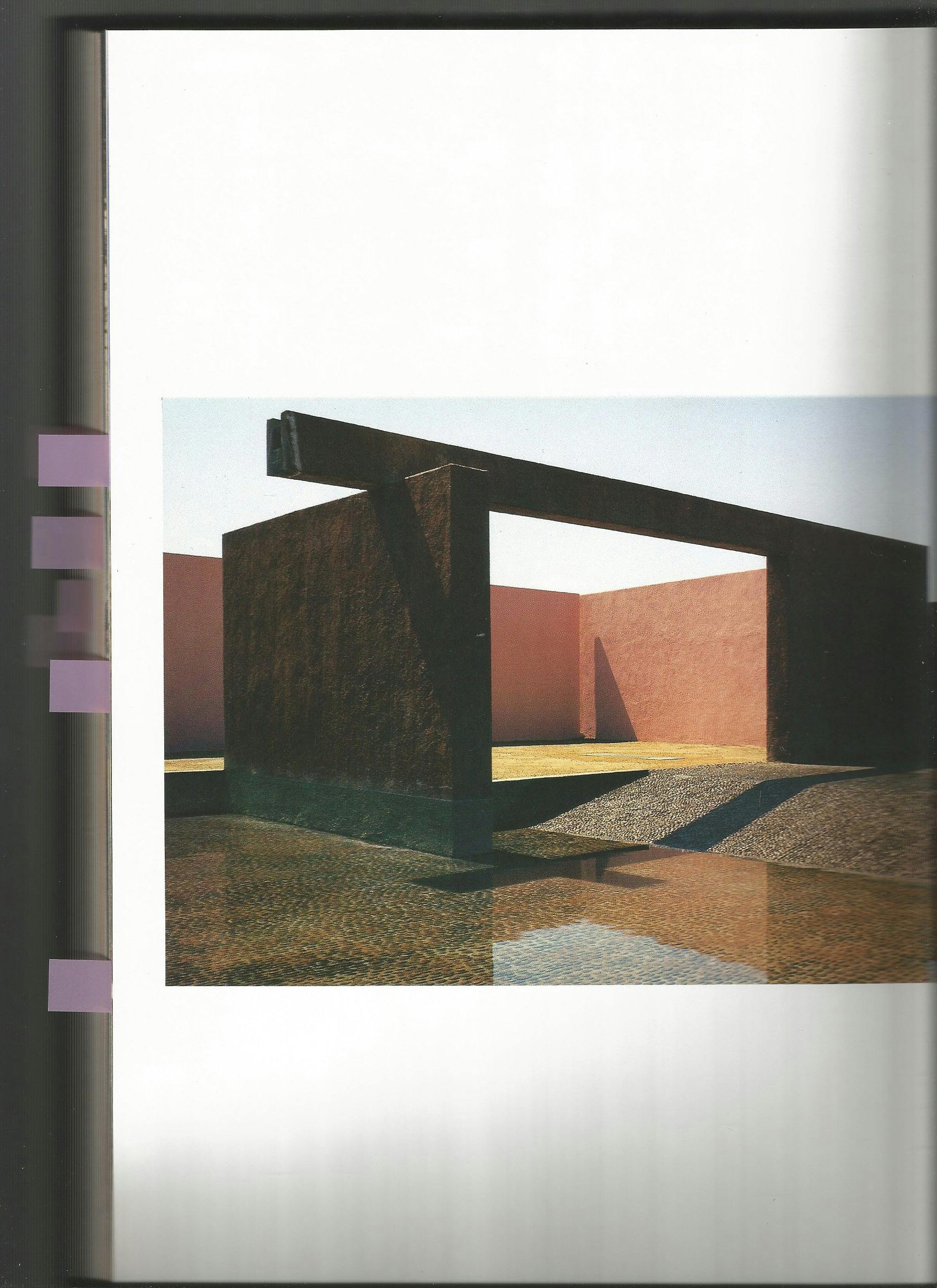 Armando Salas Portugal Photographs Moder Architecture of Mexico Vol. 1 - Luis Barragan - Satellite City Towers Front View