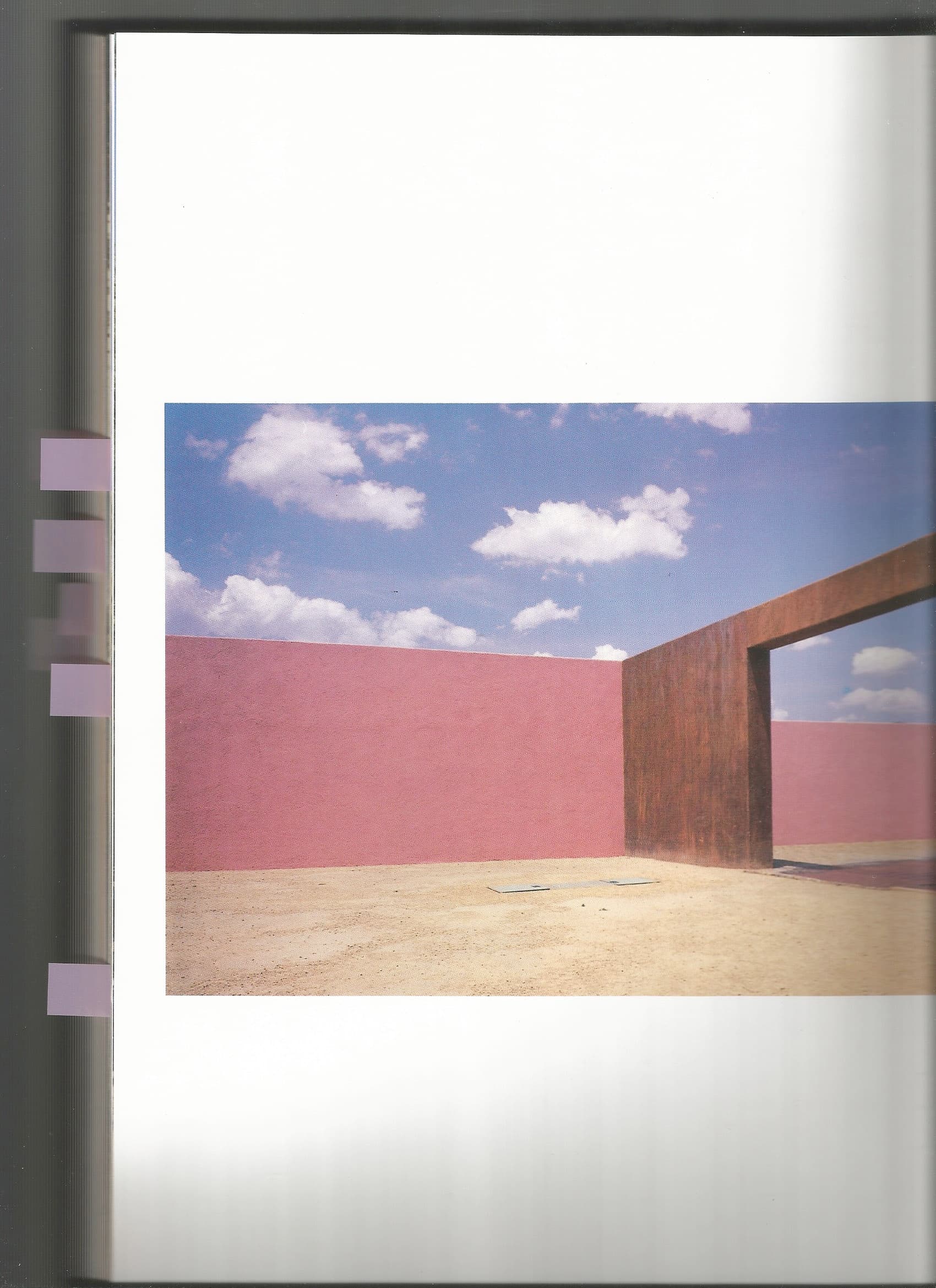 Armando Salas Portugal Photographs Moder Architecture of Mexico Vol. 1 - Luis Barragan - Satellite City Towers Front View