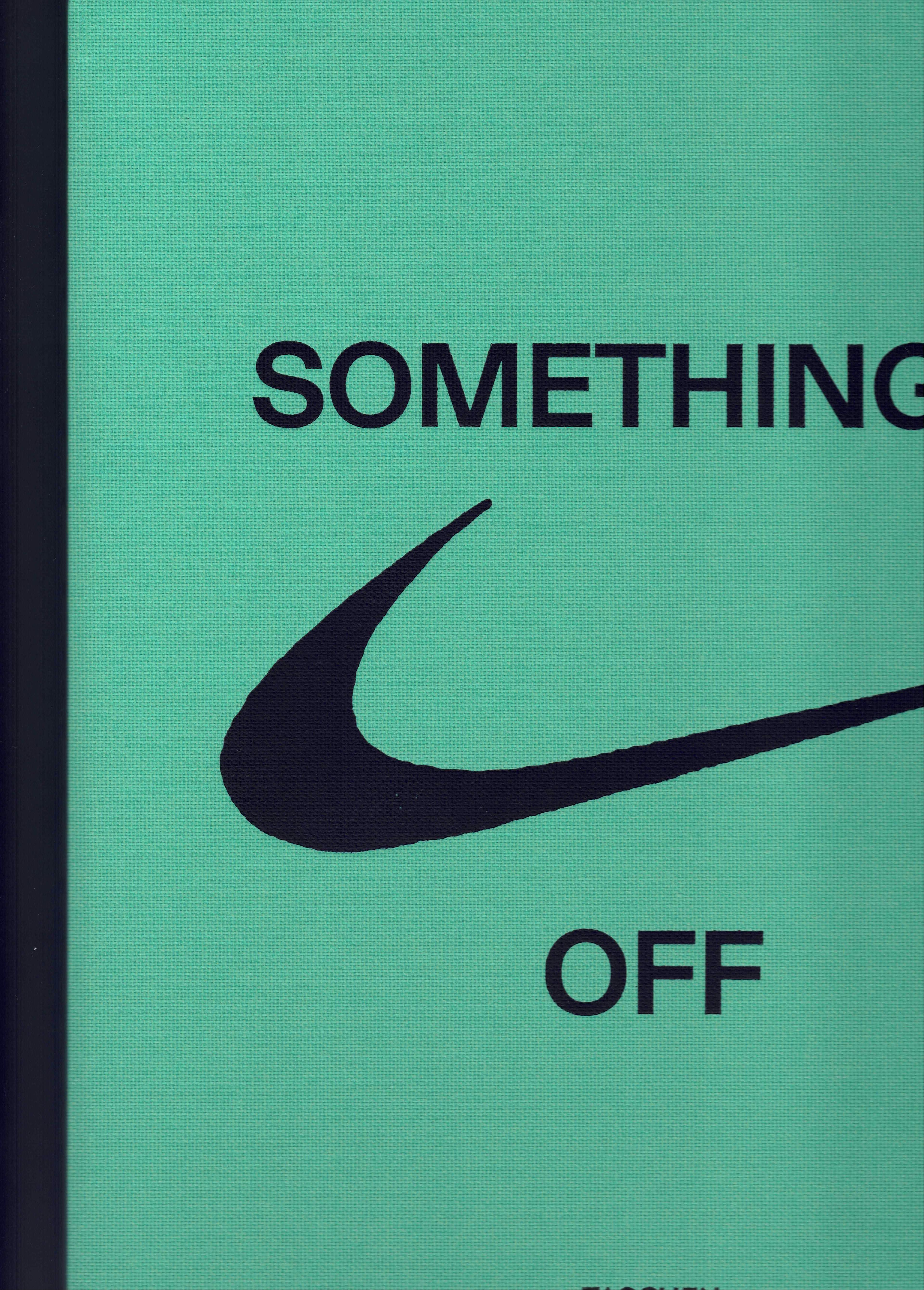 Virgil Abloh Something's Off Nike Book